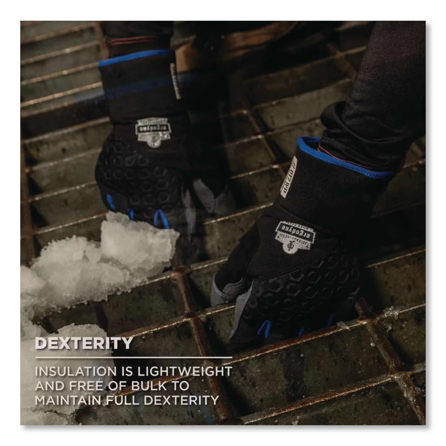 Proflex 817WP Reinforced Thermal Waterproof Utility Gloves, Black, X-Large, 1 Pair, Ships in 1-3 Business Days