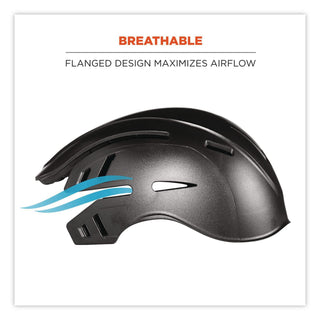 Skullerz 8960 Bump Cap with LED Lighting, Short Brim, Navy, Ships in 1-3 Business Days