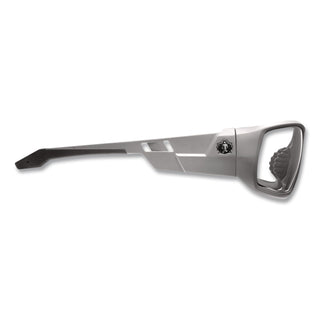 Skullerz Odin Safety Glasses, Gray Frame/Clear Lens, Anti-Fog, Nylon/Polycarb, Ships in 1-3 Business Days