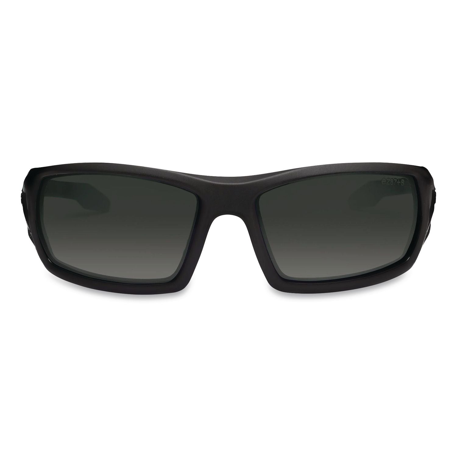 Skullerz Odin Safety Glasses, Black Frame/Smoke Lens, Nylon/Polycarb