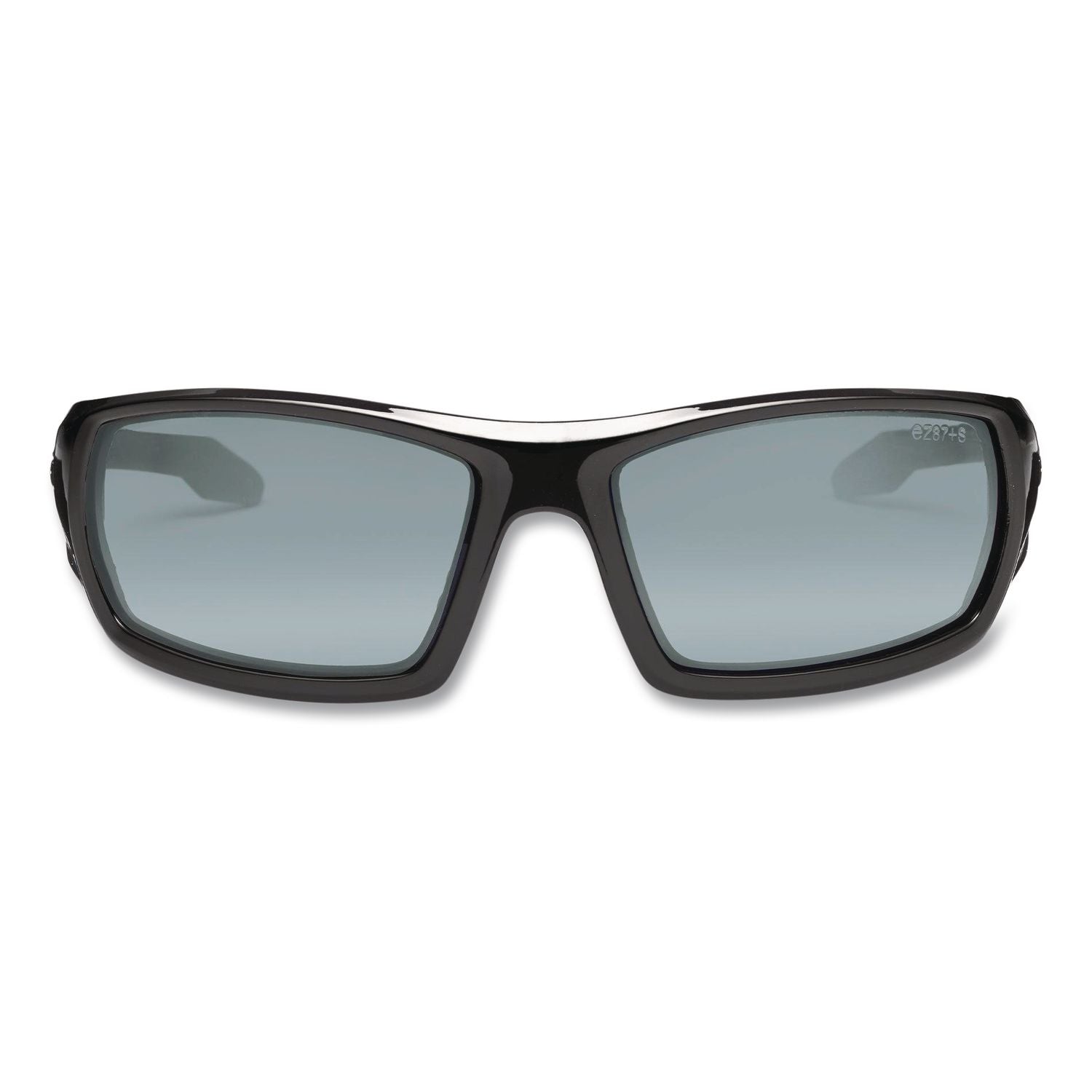 Skullerz Odin Safety Glasses, Black Frame/Silver Lens, Nylon/Polycarb, Ships in 1-3 Business Days