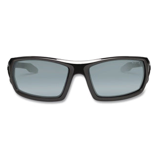 Skullerz Odin Safety Glasses, Black Frame/Silver Lens, Nylon/Polycarb, Ships in 1-3 Business Days
