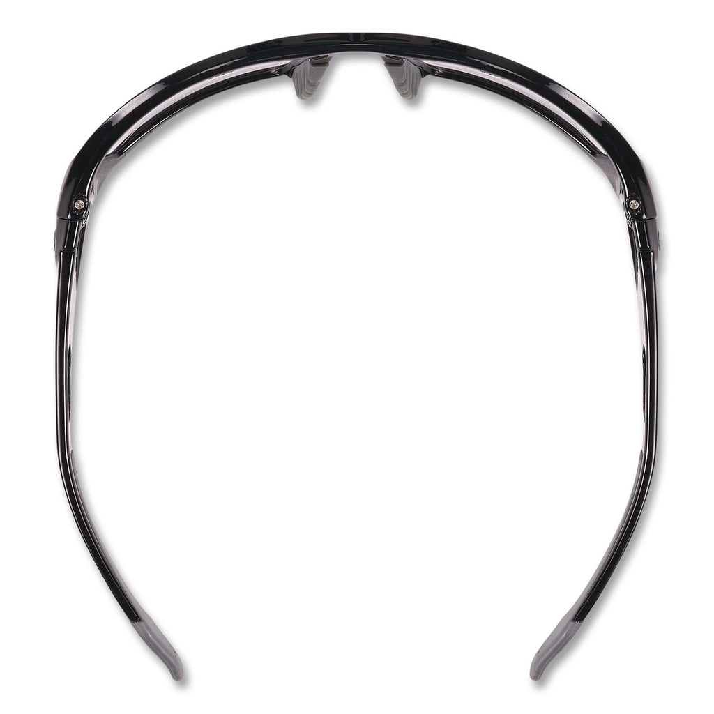 Skullerz Odin Safety Glasses, Black Frame/Silver Lens, Nylon/Polycarb, Ships in 1-3 Business Days