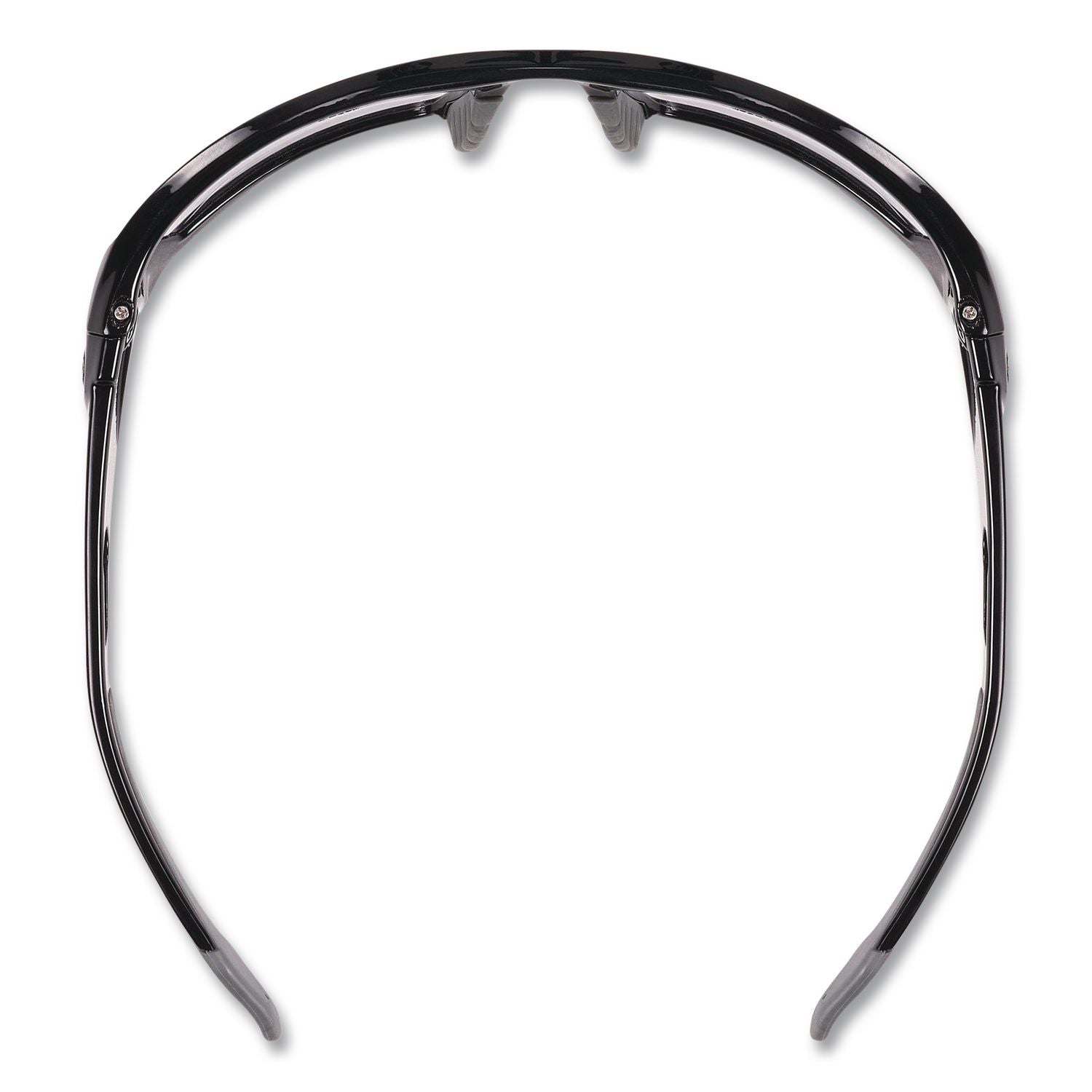 Skullerz Odin Safety Glasses, Black Frame/Silver Lens, Nylon/Polycarb, Ships in 1-3 Business Days