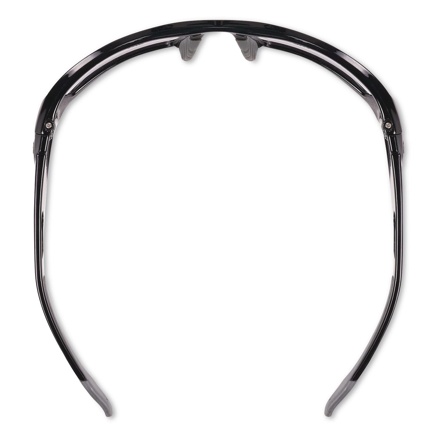 Skullerz Odin Safety Glasses, Matte Black Frame/Clear Lens, Nylon/Polycarb, Ships in 1-3 Business Days