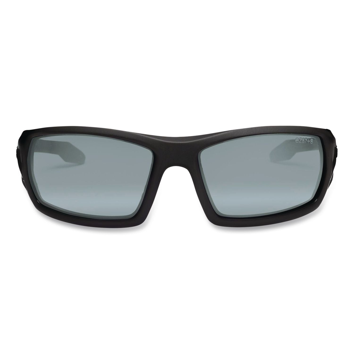 Skullerz Odin Safety Glasses, Matte Black Frame/Silver Lens, Nylon/Polycarb, Ships in 1-3 Business Days