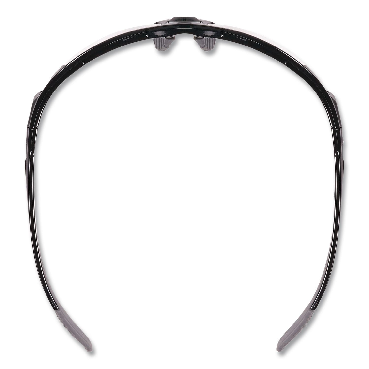 Skullerz Dagr Safety Glasses, Black Frame/Clear Lens, Nylon/Polycarb