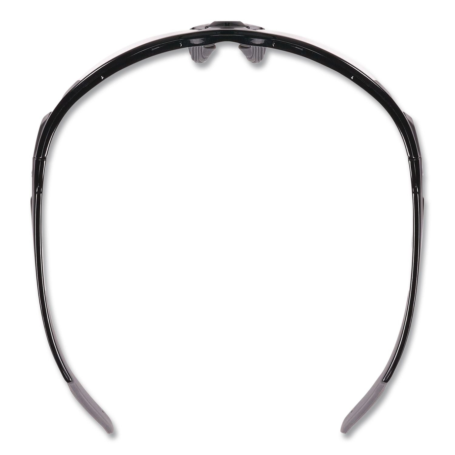 Skullerz Dagr Safety Glasses, Black Frame/Smoke Lens, Nylon/Polycarb