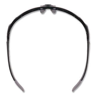Skullerz Dagr Safety Glasses, Black Frame/Silver Lens, Nylon/Polycarb, Ships in 1-3 Business Days
