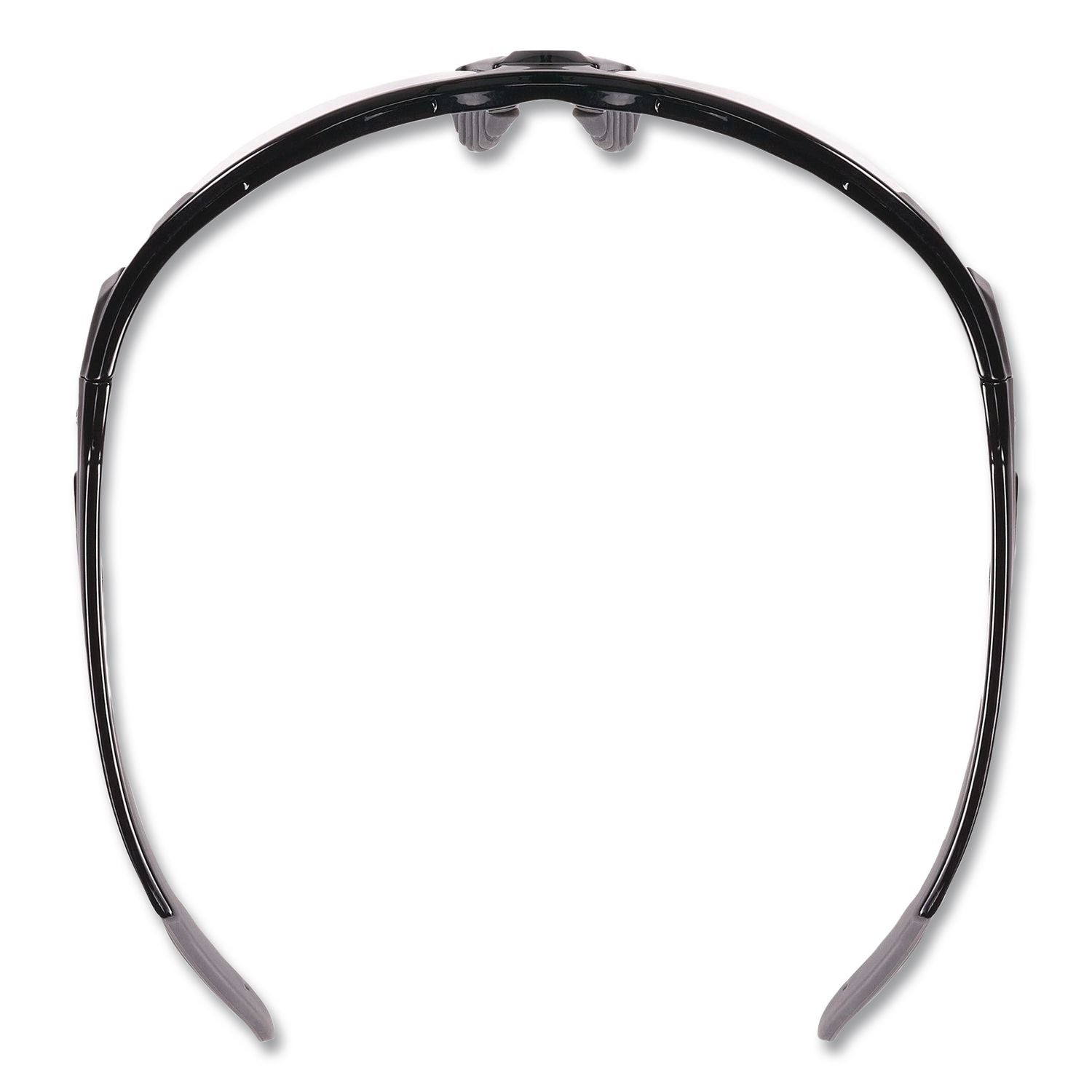 Skullerz Dagr Safety Glasses, Black Frame/Silver Lens, Nylon/Polycarb, Ships in 1-3 Business Days