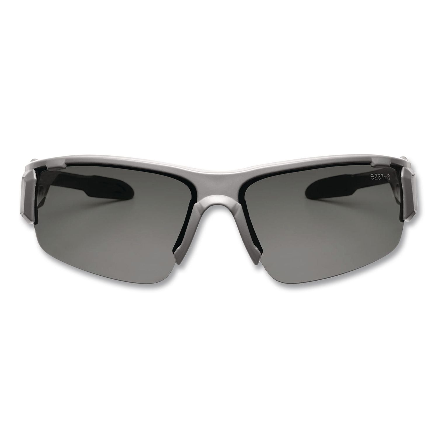 Skullerz Dagr Safety Glasses, Matte Gray Frame/Smoke Lens, Nylon/Polycarb, Ships in 1-3 Business Days
