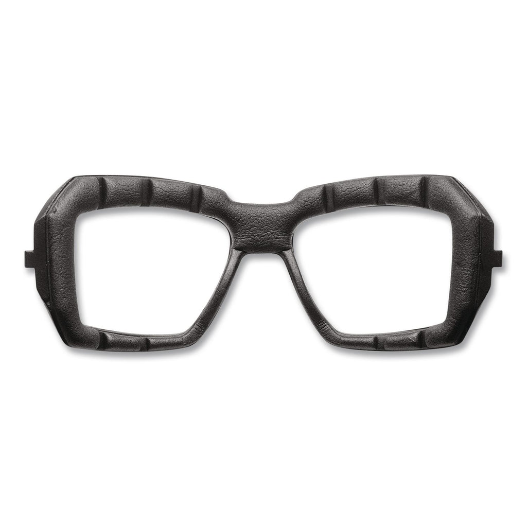 Skullerz Loki Safety Glass/Goggle, Black Frame/Clear Lens, AF, Nylon/Polycarb, Ships in 1-3 Business Days