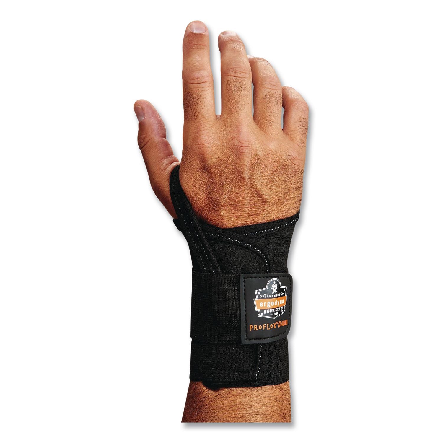 ProFlex 4000 Wrist Support, Large (7-8"), Fits Left-Hand, Black, Ships in 1-3 Business Days