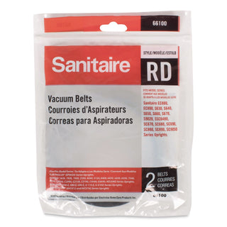 Replacement Belt for Upright Vacuum Cleaner, RD Style, 2/Pack