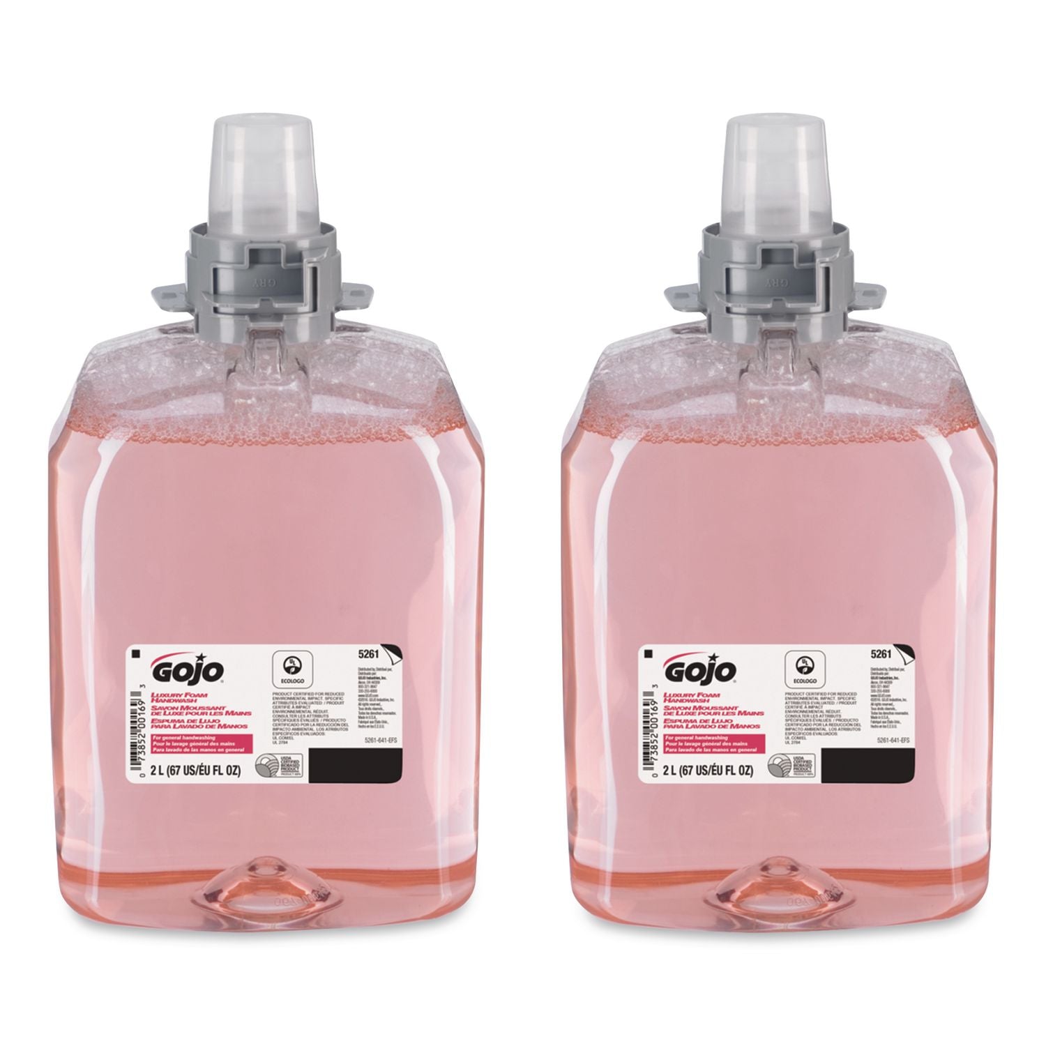 Luxury Foam Handwash Refill for FMX-20 Dispenser, Refreshing Cranberry, 2,000 mL, 2/Carton