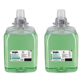Green Certified Foam Hair and Body Wash, Cucumber Melon, 2,000 mL Refill, 2/Carton