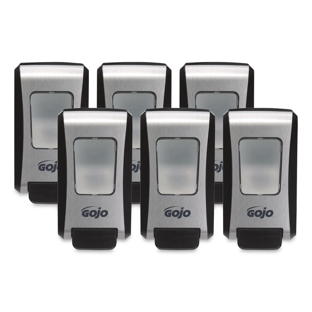 Gojo Push-Style FMX-20 Foam Soap Dispenser - Manual - 2.11 quart Capacity - Wall Mountable, Durable, Rugged - 1Each