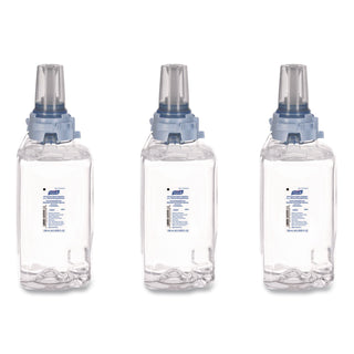 Advanced Hand Sanitizer Green Certified Foam Refill, For ADX-12 Dispensers, 1,200 mL, Fragrance-Free, 3/Carton