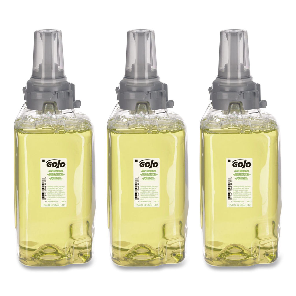 ADX-12 Refills, Citrus Floral/Ginger, 1,250 mL Bottle, 3/Carton