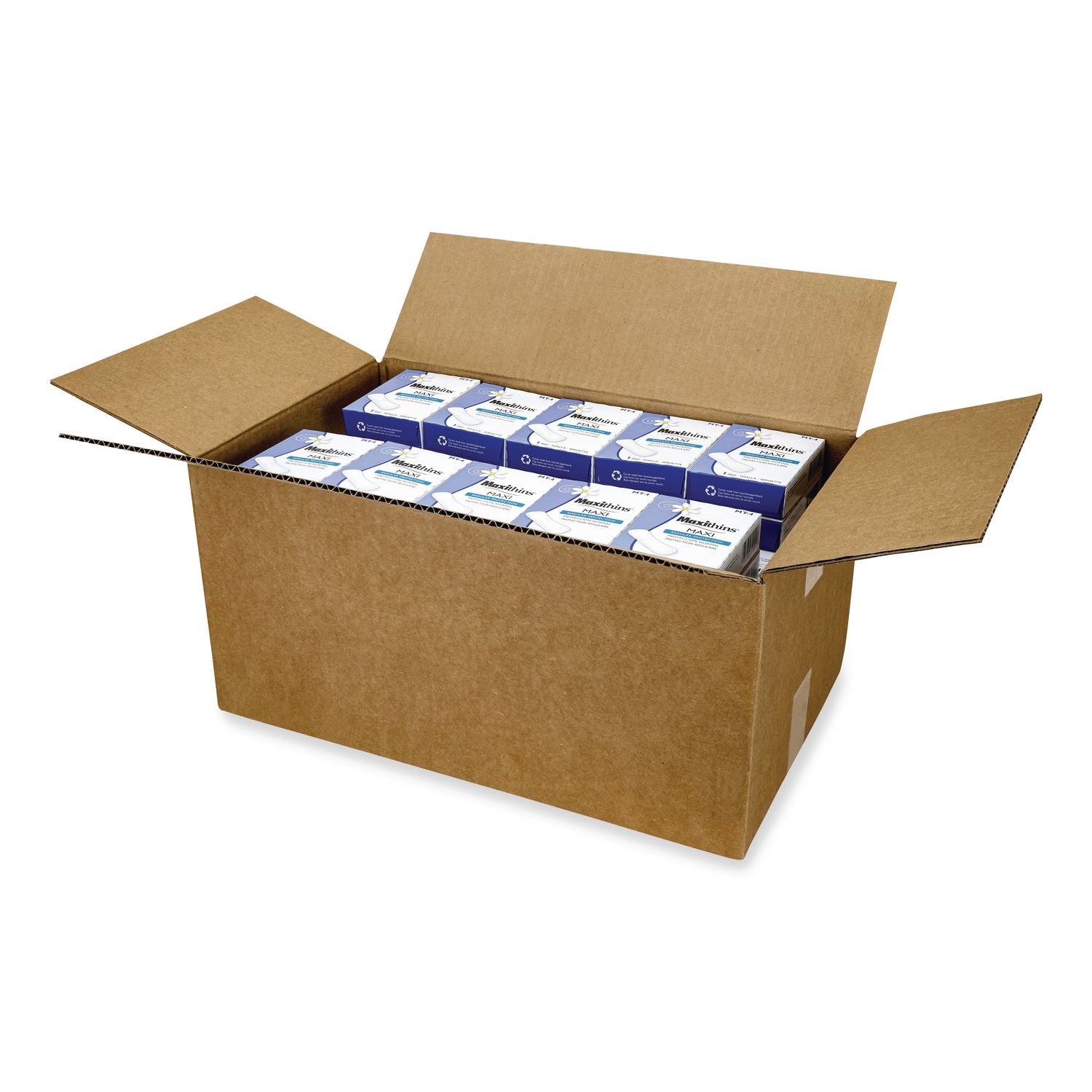 Maxithins Vended Sanitary Napkins #4, Maxi, 100 Individually Boxed Napkins/Carton