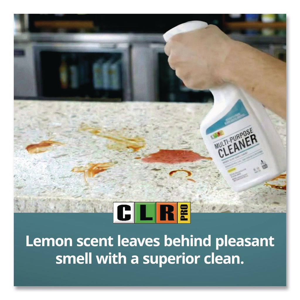 Multi-Purpose Cleaner, Lemon Scent, 32 oz Bottle, 6/Carton