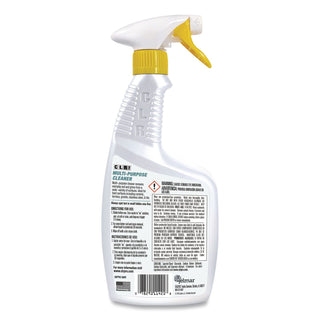 Multi-Purpose Cleaner, Lemon Scent, 32 oz Bottle, 6/Carton