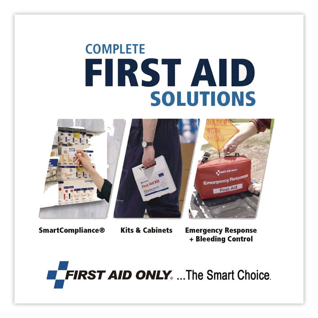 Small Wound Dressing Kit, Includes Gauze, Tape, Gloves, Eye Pads, Bandages