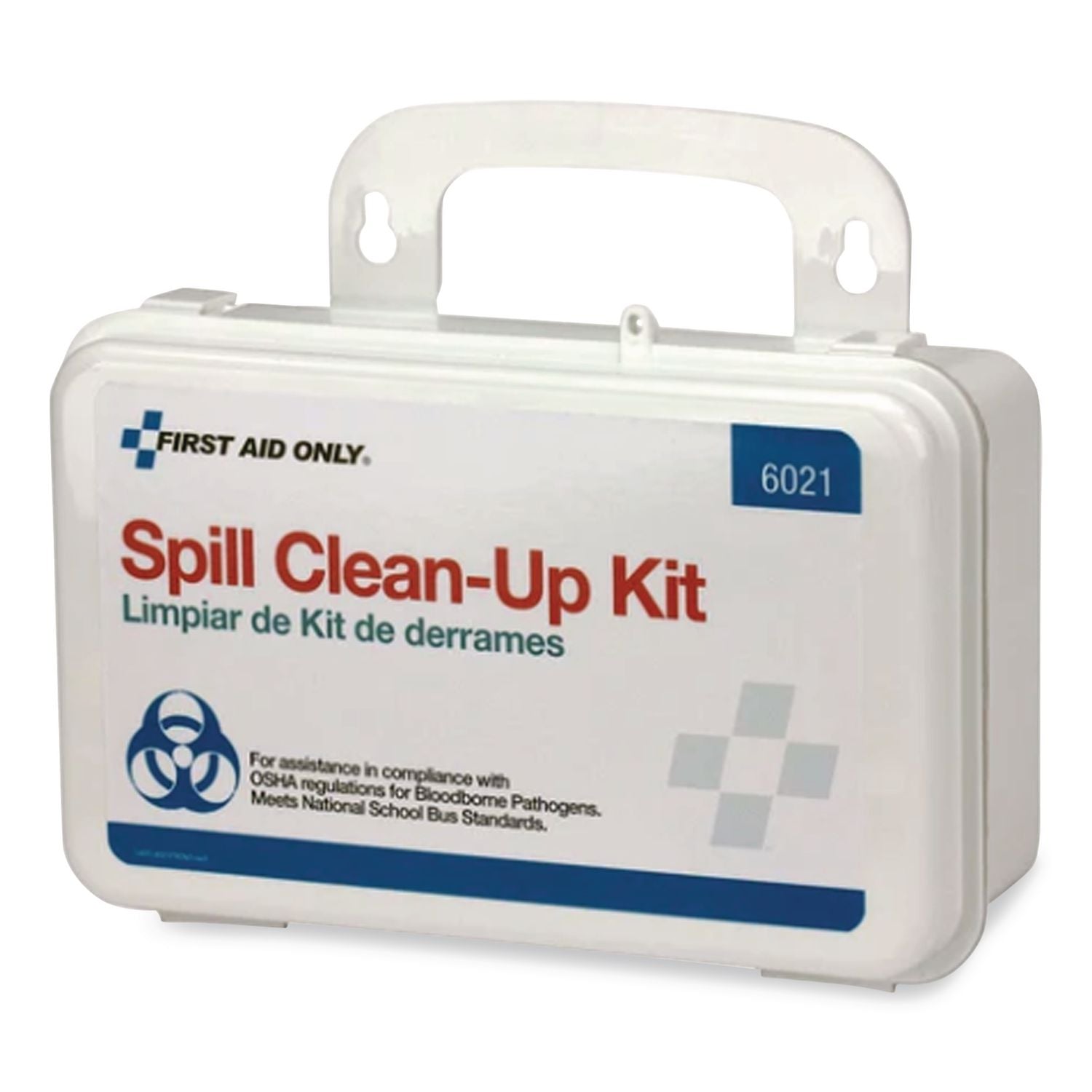 BBP Spill Cleanup Kit, 7.5 x 4.5 x 2.75, White