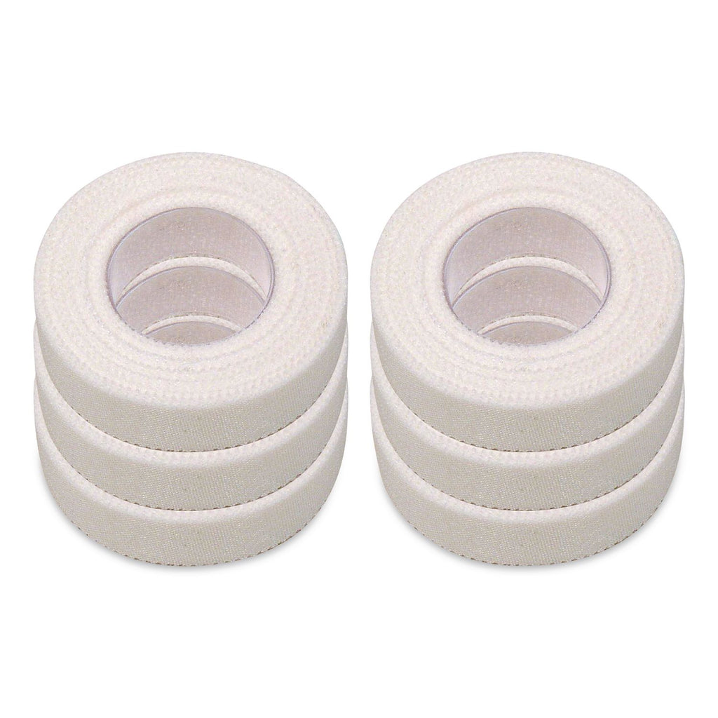 First Aid Adhesive Tape, 0.5" x 10 yds, 6 Rolls/Box