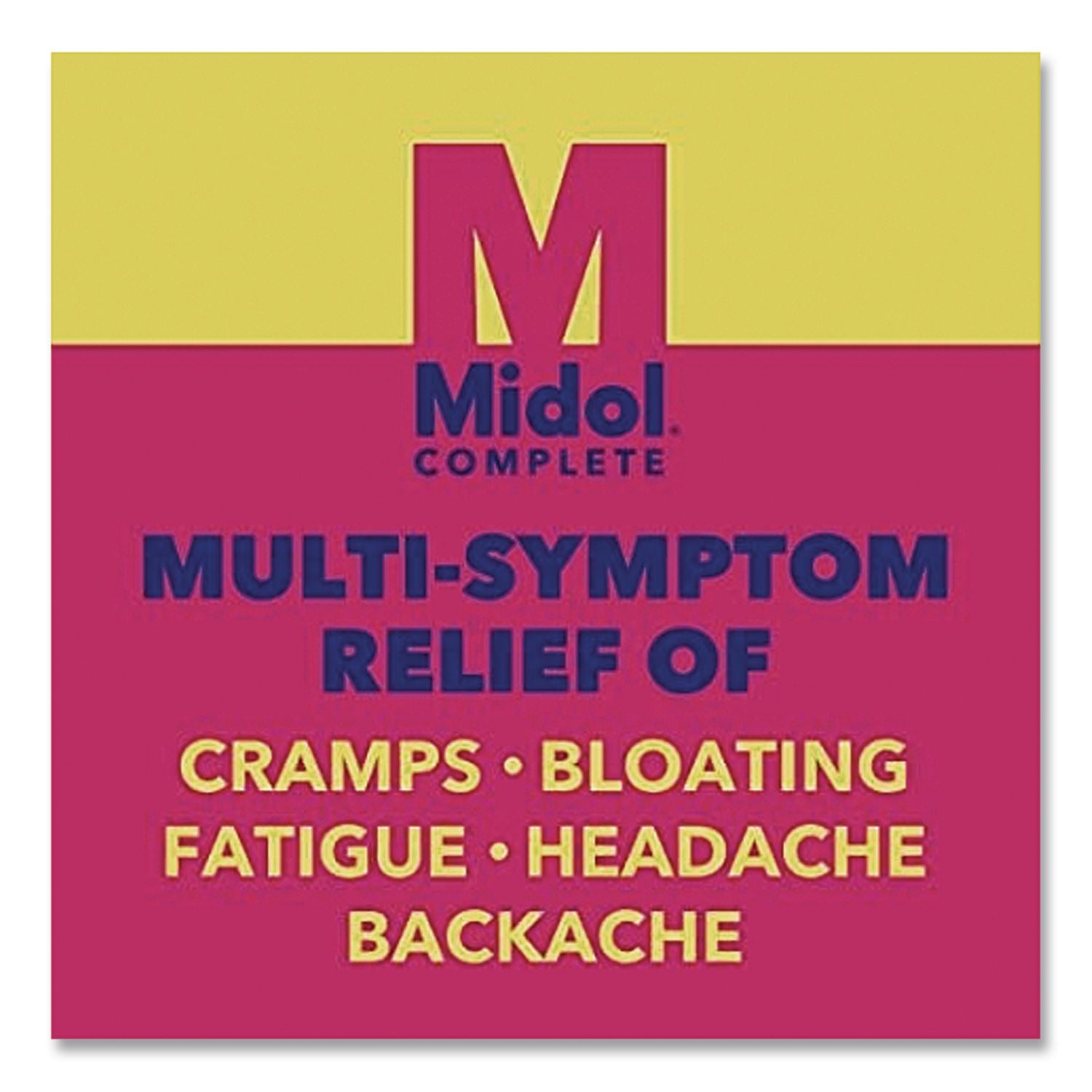 Complete Menstrual Caplets, Two-Pack, 50 Packs/Box
