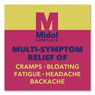 Complete Menstrual Caplets, Two-Pack, 50 Packs/Box