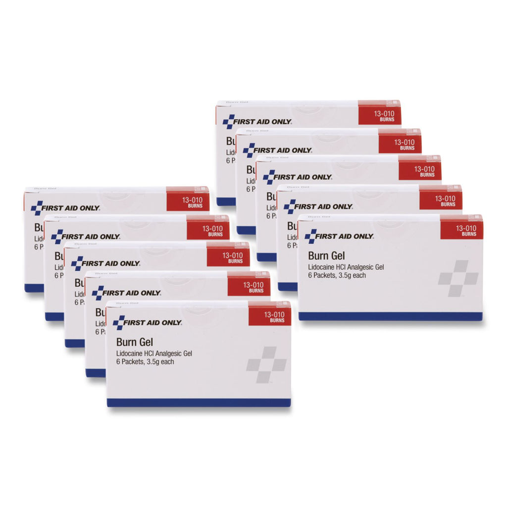 Burn Treatment Pack Refills for ANSI-Compliant First Aid Kits/Cabinets, 60/Pack