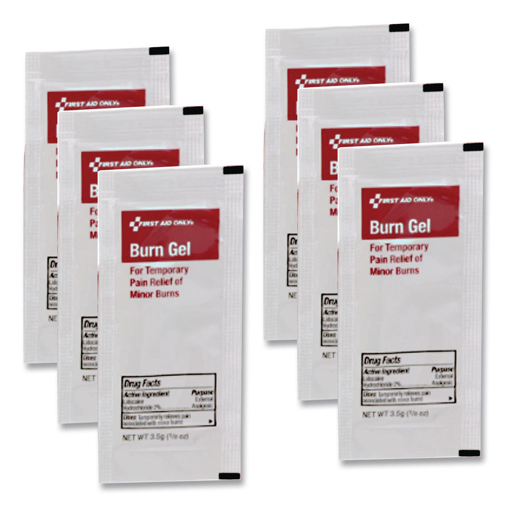 Burn Treatment Pack Refills for ANSI-Compliant First Aid Kits/Cabinets, 60/Pack