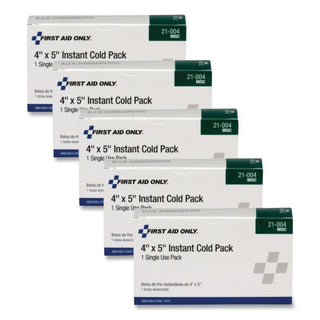 Instant Cold Compress, 4 x 5, 1/Box, 5 Boxes/Pack