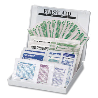 All-Purpose First Aid Kit, 34 Pieces, 3.74 x 4.75, 34 Pieces, Plastic Case