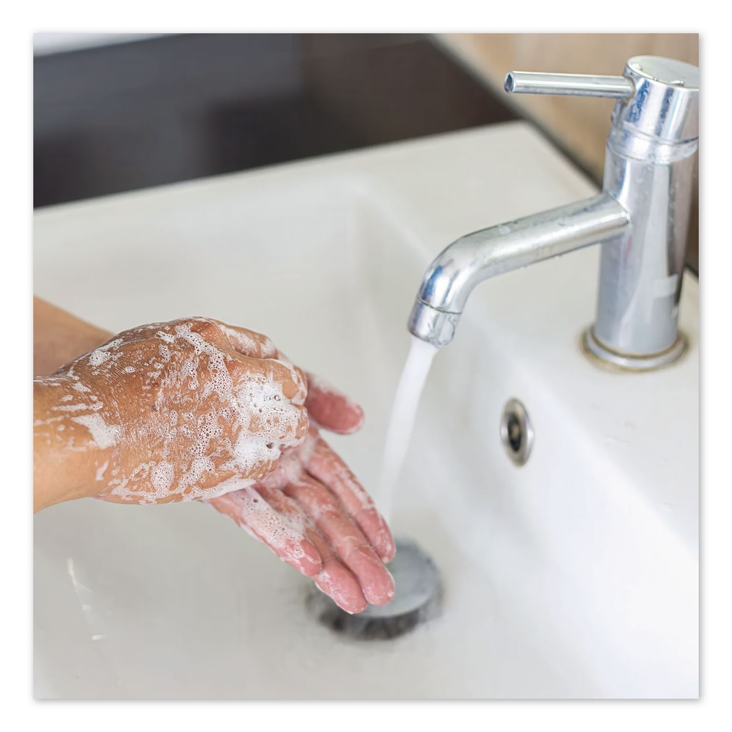 Blue Sky AB Antibacterial Foam Hand Soap, Clean Open Air, 1 gal Bottle, 4/Carton