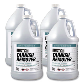 Tarnish Remover, 1 gal Bottle, 4/Carton