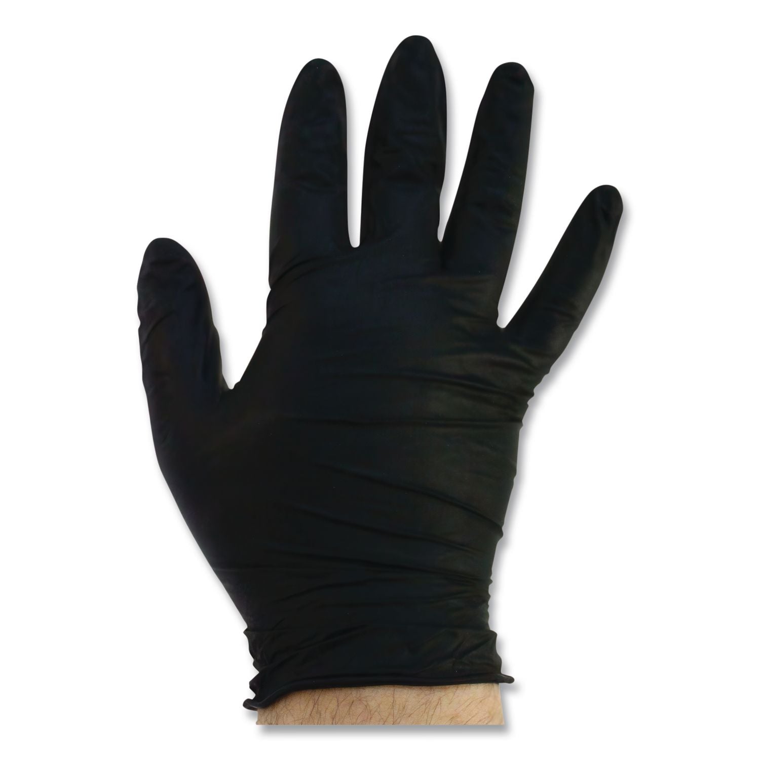 ProGuard Powder Free Nitrile Gloves, X-Large, Black, 100/Box
