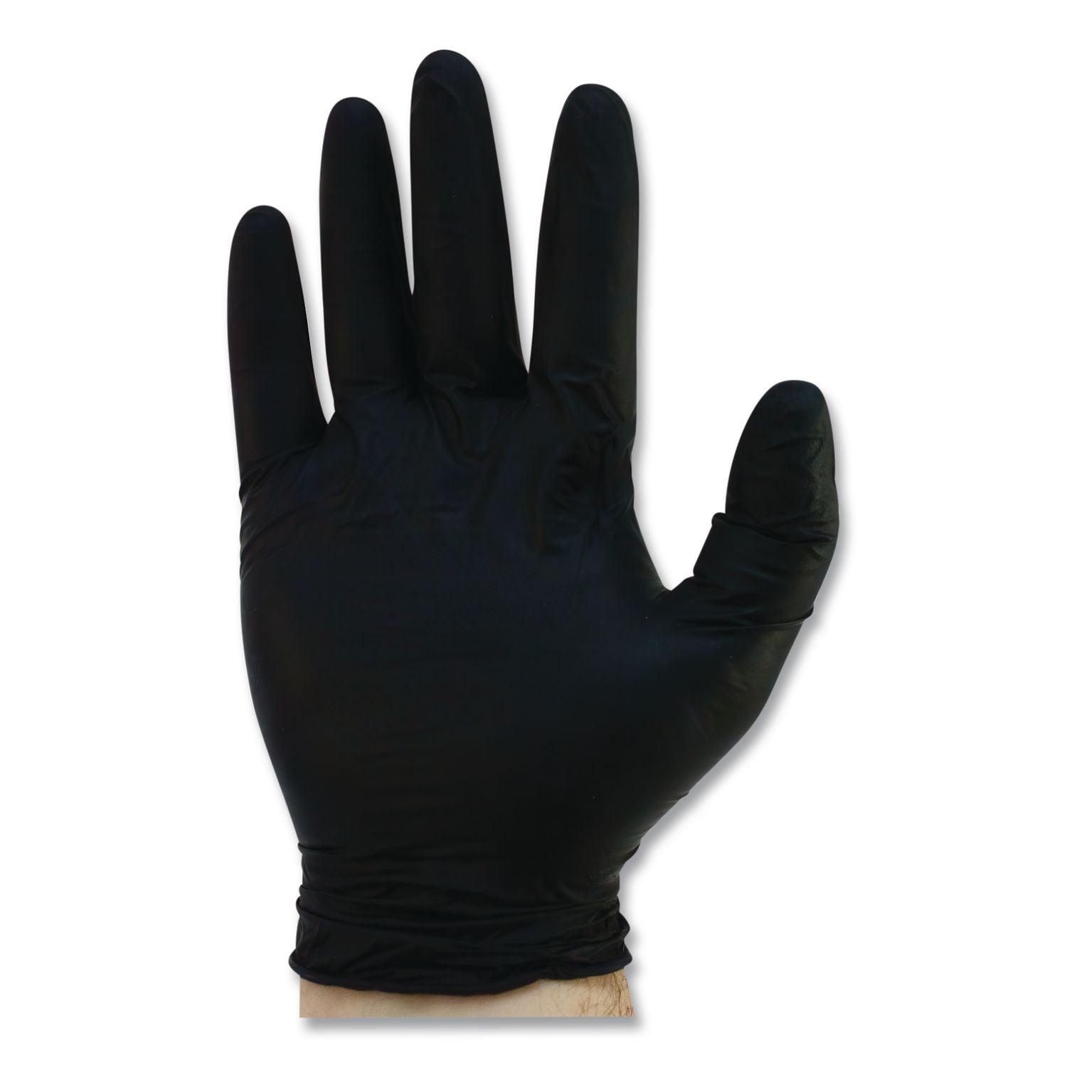 ProGuard Powder Free Nitrile Gloves, X-Large, Black, 100/Box