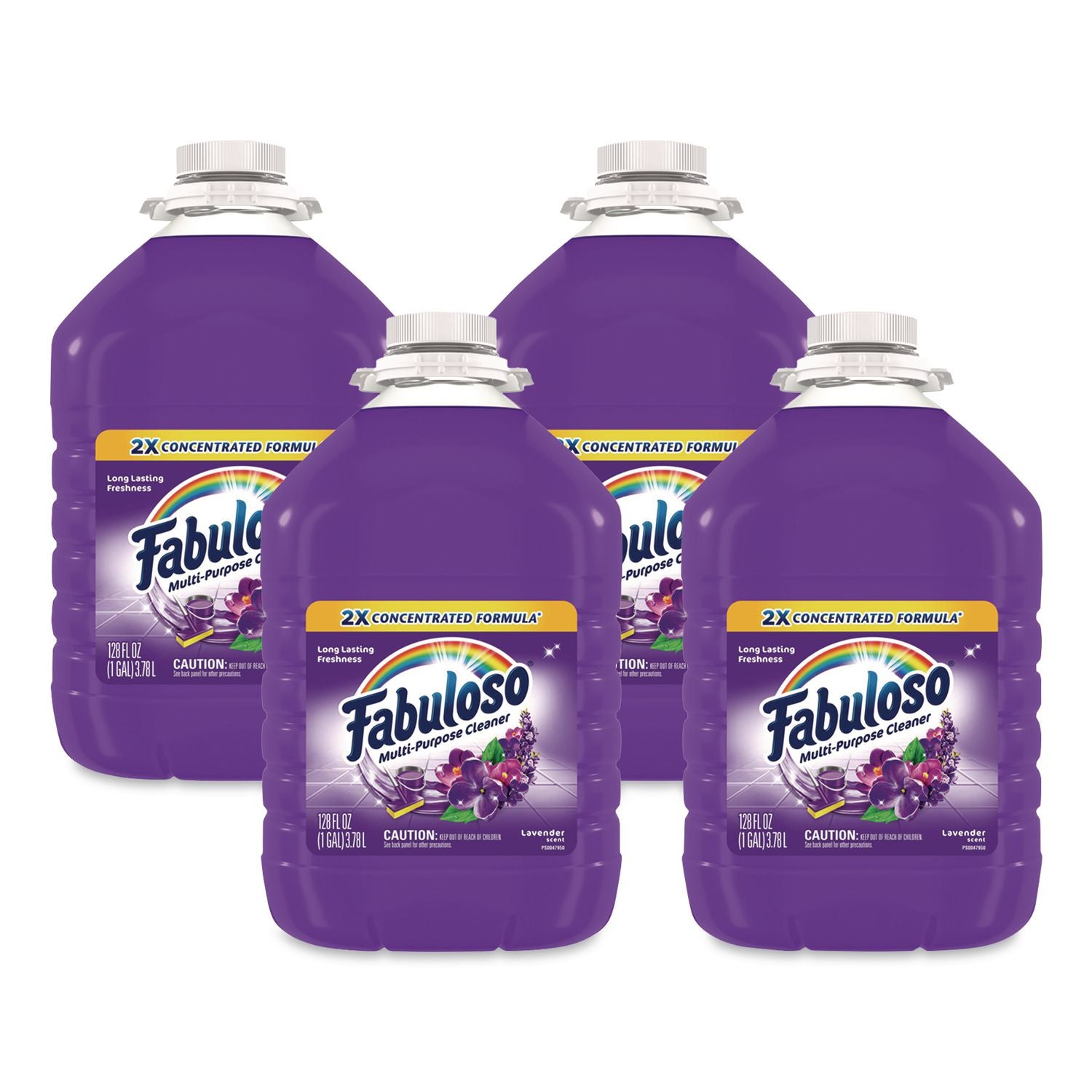 Multi-use Cleaner, Lavender Scent, 1 gal Bottle, 4/Carton