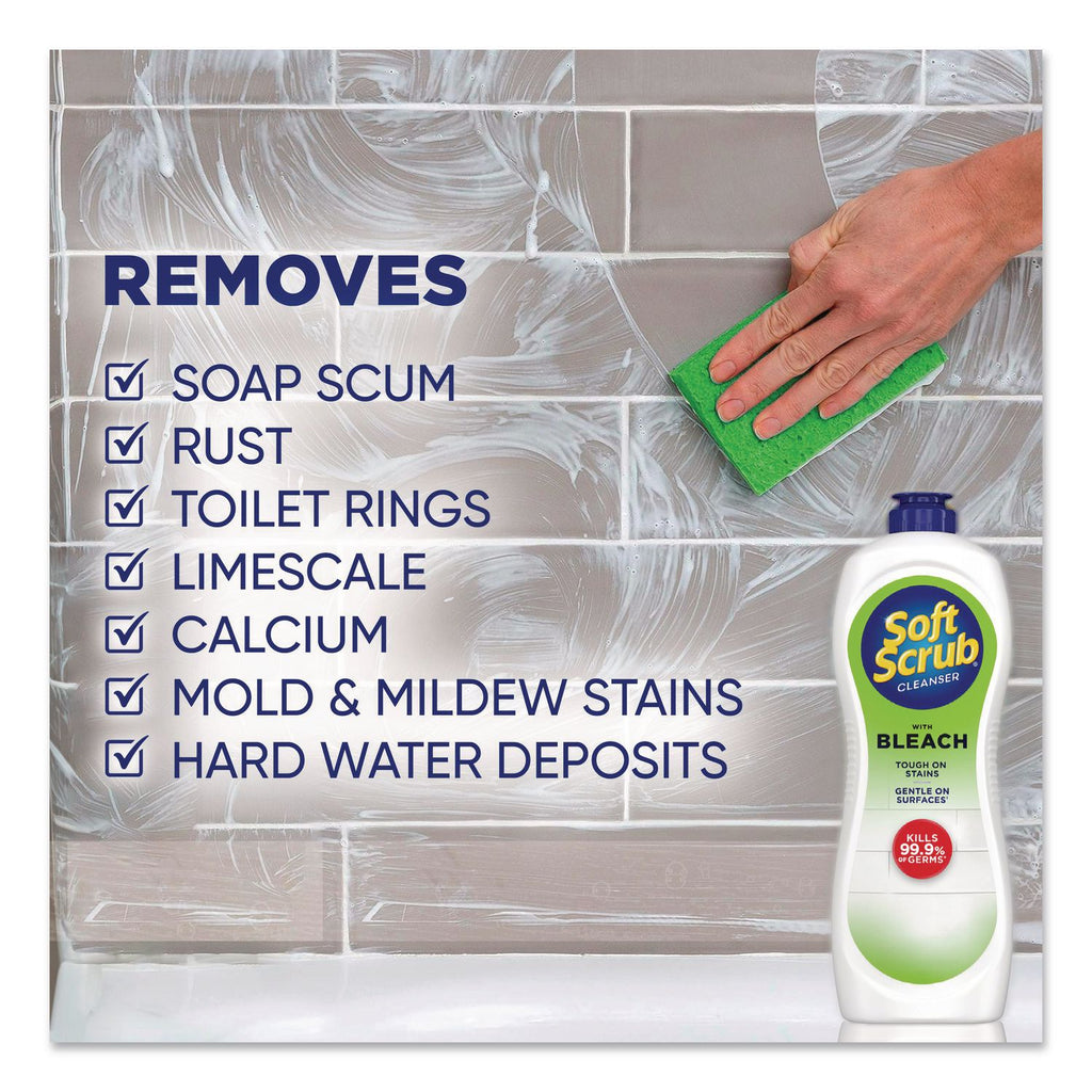 Cleanser with Bleach Commercial 36 oz Bottle, 6/Carton