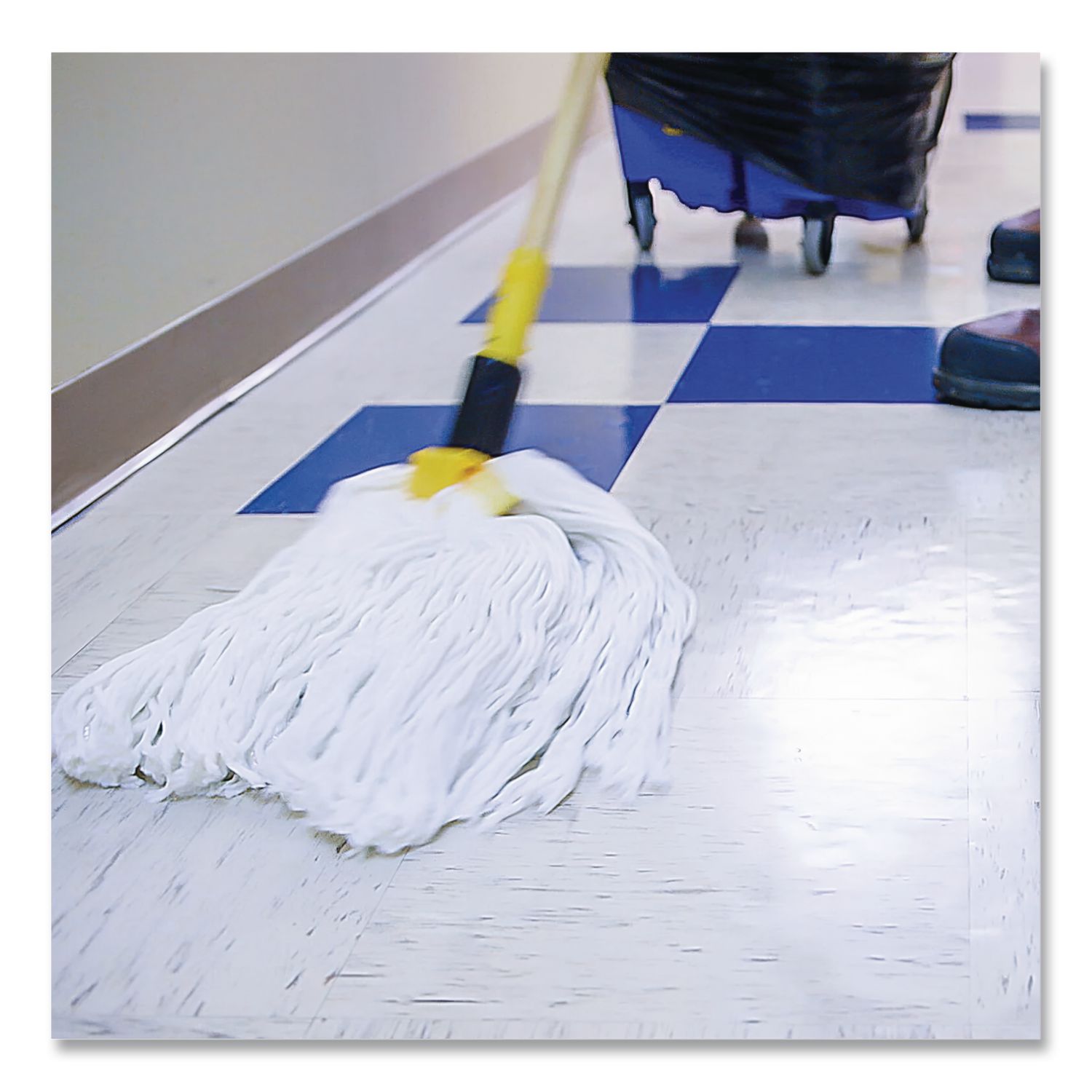 No-Rinse Floor Disinfectant, Pleasant Scent, 1 gal, 4/Carton