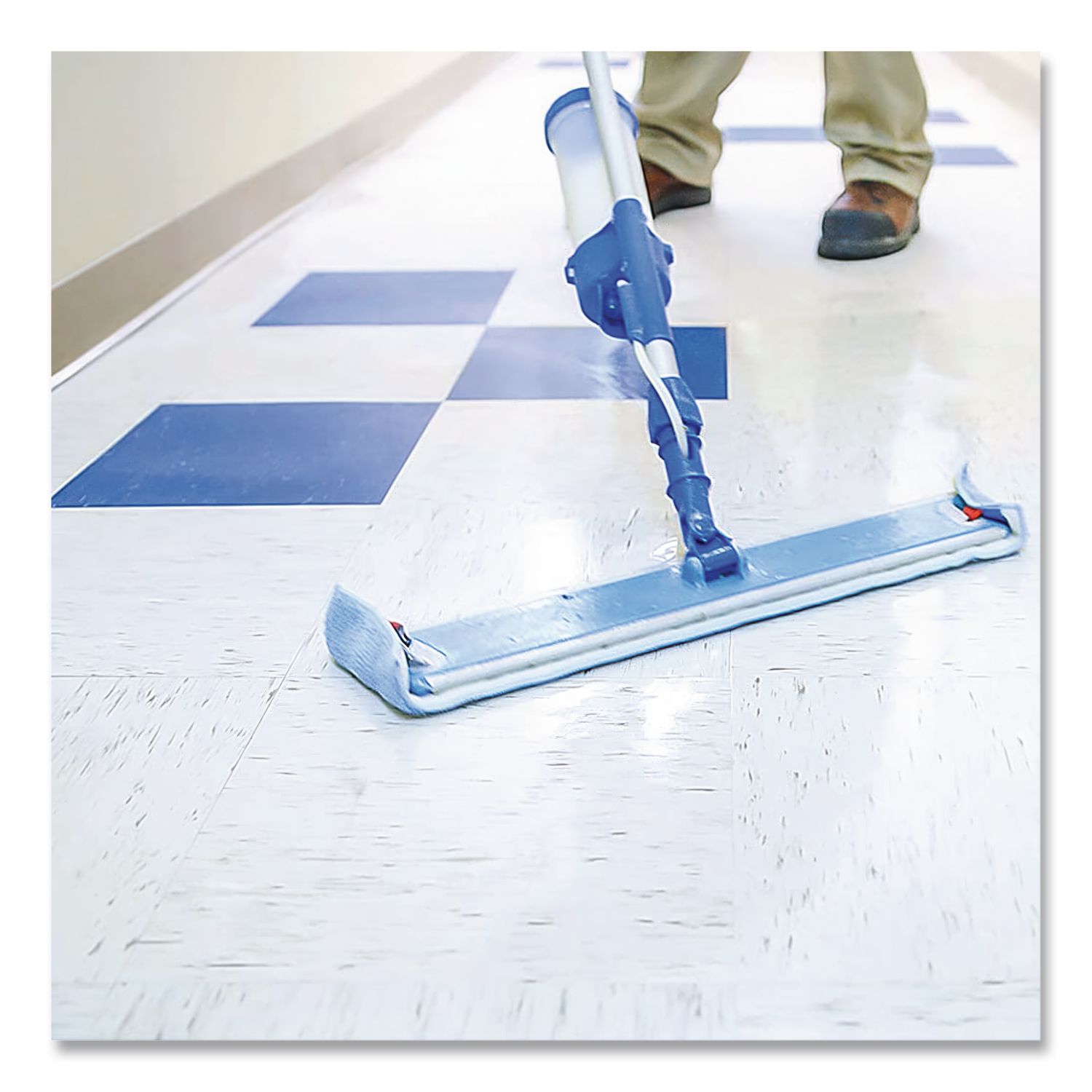 No-Rinse Floor Disinfectant, Pleasant Scent, 1 gal, 4/Carton