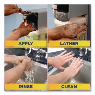 Industrial Hand Cleaner, Easy Scrub, Lemon, 1 gal Bottle, 4/Carton