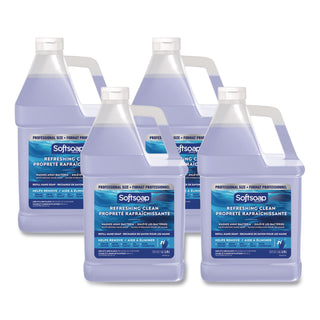 Liquid Hand Soap Refills, Refreshing Clean, 128 oz, 4/Carton
