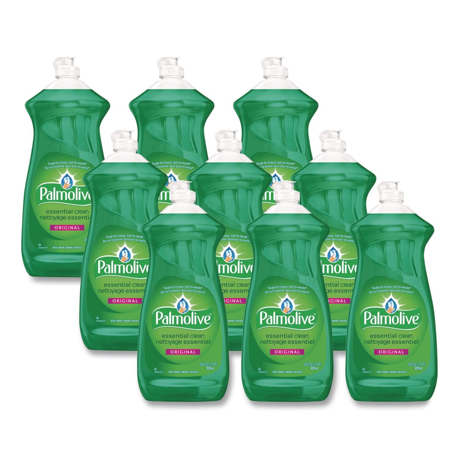 Dishwashing Liquid, Fresh Scent, 28 oz Bottle, 9/Carton