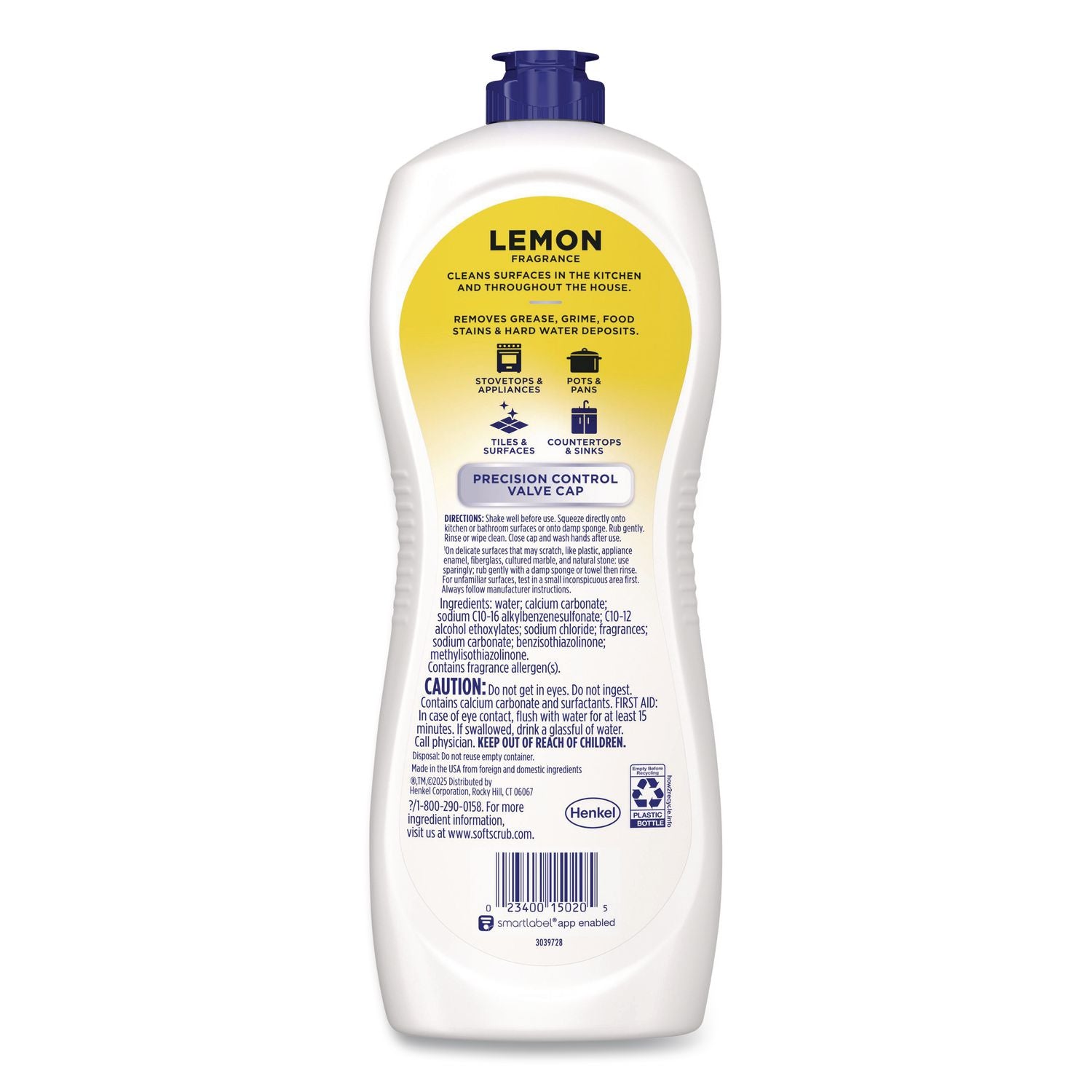 All Purpose Cleanser, Lemon Scent, 36 oz Bottle