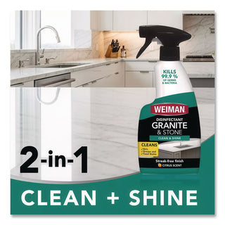 Granite Cleaner and Polish, Citrus Scent, 24 oz Spray Bottle
