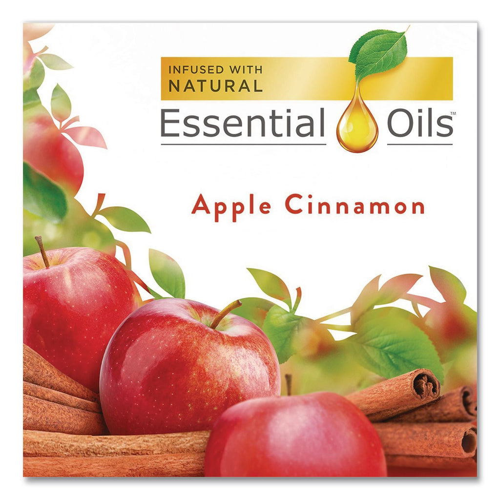 Scented Oil Refill, 0.67 oz, Apple Cinnamon Medley, 2/Pack, 6 Packs/Carton