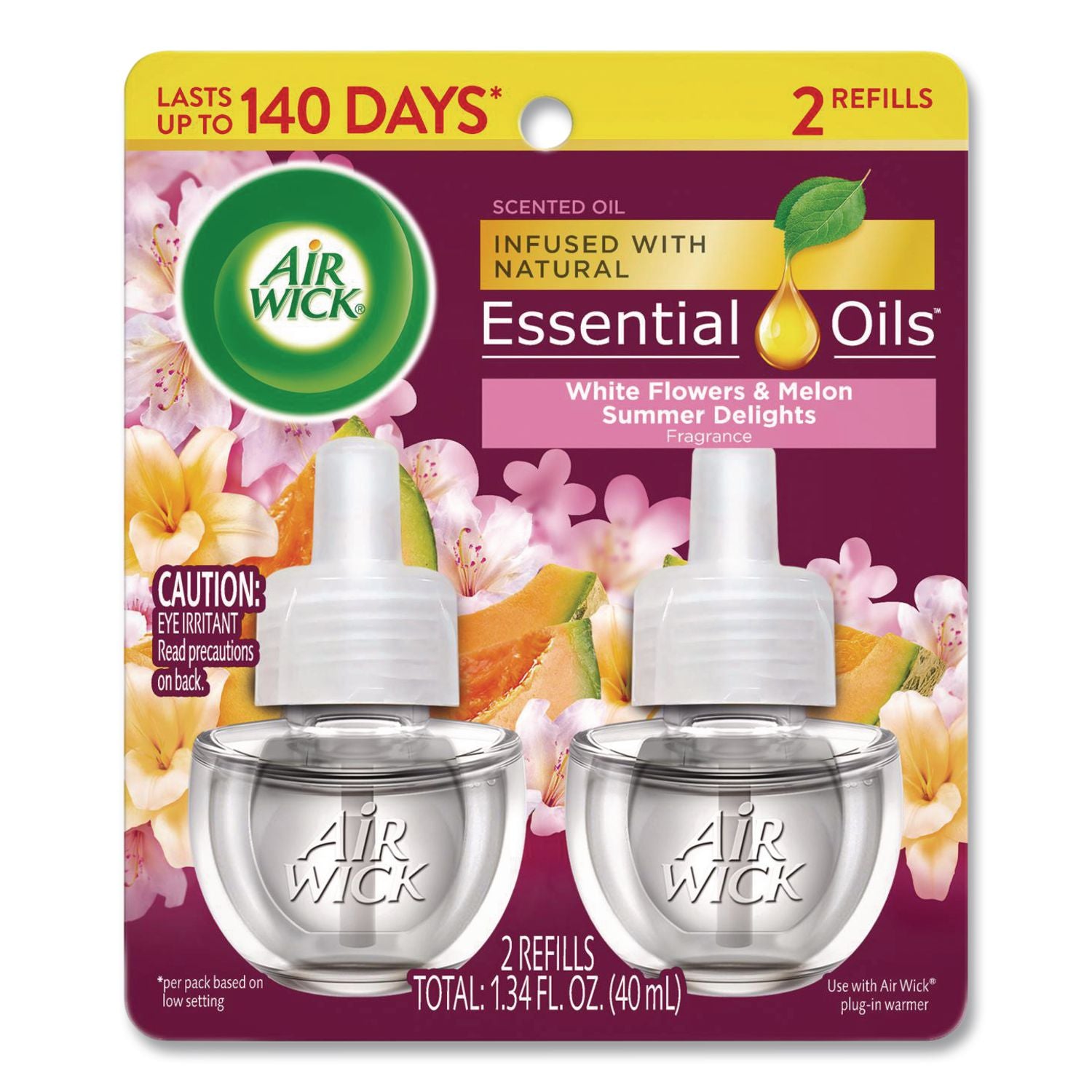 Life Scents Scented Oil Refills, Summer Delights, 0.67 oz, 2/Pack